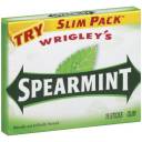 Spearmint Slim Pack Chewing Gum, 15ct