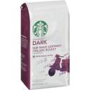 Starbucks Dark Fair Trade Certified Italian Roast Whole Bean Coffee, 12 oz