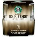 Starbucks Doubleshot Espresso And Cream Coffee Drink, 4pk