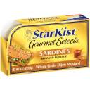 StarKist Gourmet Selects Whole Grain Dijon Mustard Sardines, 4.37 oz