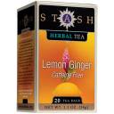 Stash Premium Caffeine Free Lemon Ginger Herbal Tea Bags, 20ct
