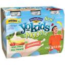 Stonyfield Farm YoKids Smoothie Organic Strawbana Yogurt, 3.1 fl oz, 6 count