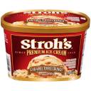 Stroh's Caramel Toffee Crunch Premium Ice Cream, 1.5 qt