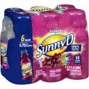 Sunny D Grape Citrus Punch, 6.75 fl oz, 6 pack