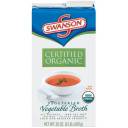 Swanson Organic Vegetarian Vegetable Broth, 32 oz