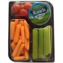 Taylor Farms Vegetable Snack Tray with Ranch Dressing, 7.5 oz