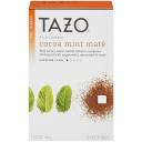 Tazo Flavored Cocoa Mint Mate Herbal Tea Bags, 16 count