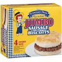 Tennessee Pride Jumbo Sausage & Buttermilk Biscuit Sandwiches, 4 count, 13 oz