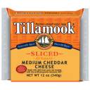 Tillamook Sliced Medium Cheddar Cheese, 12 oz