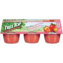 Tree Top Strawberry 4 Oz Apple Sauce, 6 Ct