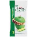 Trident Layers Green Apple + Golden Pineapple Sugarless Gum, 3pk