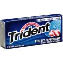 Trident Perfect Peppermint Sugar Free Gum, 18 pieces