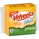 Velveeta Jalapeno Cheese Slices, 0.75 oz, 16 count