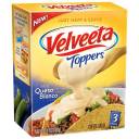 Velveeta Toppers Mid Queso Blanco Cheese Sauce, 3 count, 12 oz