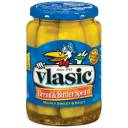 Vlasic: Bread & Butter Spears Mildly Sweet & Spicy Pickles, 24 Fl oz