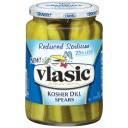 Vlasic Kosher Reduced Sodium Kosher Dill Spears, 24 oz