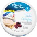 Weight Watchers White Cheddar Flavored Cheese Wedges, 6 count, 4 oz