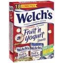Welch's Strawberry/Blueberry Low Fat 80 Calorie Packs Fruit N Yogurt Snacks, .8 oz, 18ct