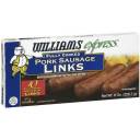 Williams Express Pork Sausage Links, 10ct