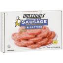 Williams Mild Sausage Patties, 18 count