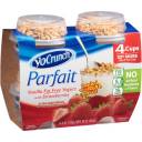 YoCrunch Parfait Vanilla Fat Free Yogurt with Strawberries, 4 oz, 4 count