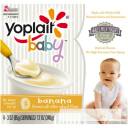 Yoplait Baby Banana Whole Milk Yogurt, 3 oz, 4 count