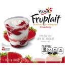 Yoplait Fruplait Strawberry Low Fat Yogurt, 4 oz, 4 count