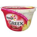 Yoplait Greek Blended Pineapple Fat Free Yogurt, 5.3 oz