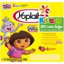 Yoplait Kids Dora the Explorer Strawberry Low Fat Yogurt, 3 oz, 4 count