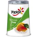 Yoplait Lactose Free Peach Low Fat Yogurt, 6 oz