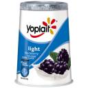 Yoplait Light Blackberry Fat Free Yogurt, 6 oz