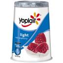 Yoplait Light Red Raspberry Fat Free Yogurt, 6 oz
