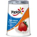 Yoplait Light Thick & Creamy Strawberry Fat Free Yogurt, 6 oz