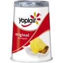 Yoplait Original Pineapple Low Fat Yogurt, 6 oz