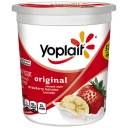 Yoplait Original Smooth Style Strawberry Banana Flavored Low Fat Yogurt, 2 lbs