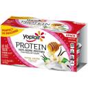Yoplait Protein Honey Vanilla Fat Free Yogurt Cups, 4 oz, 4 count