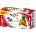 Yoplait Protein Pineapple Mango Fat Free Yogurt Cups, 4 oz, 4 count