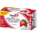 Yoplait Protein Strawberry Fat Free Yogurt Cups, 4 oz, 4 count