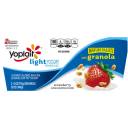 Yoplait Strawberry Light Yogurt with Granola, 6 oz, 2 count